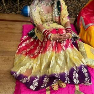 Yellow Sangeet outfit